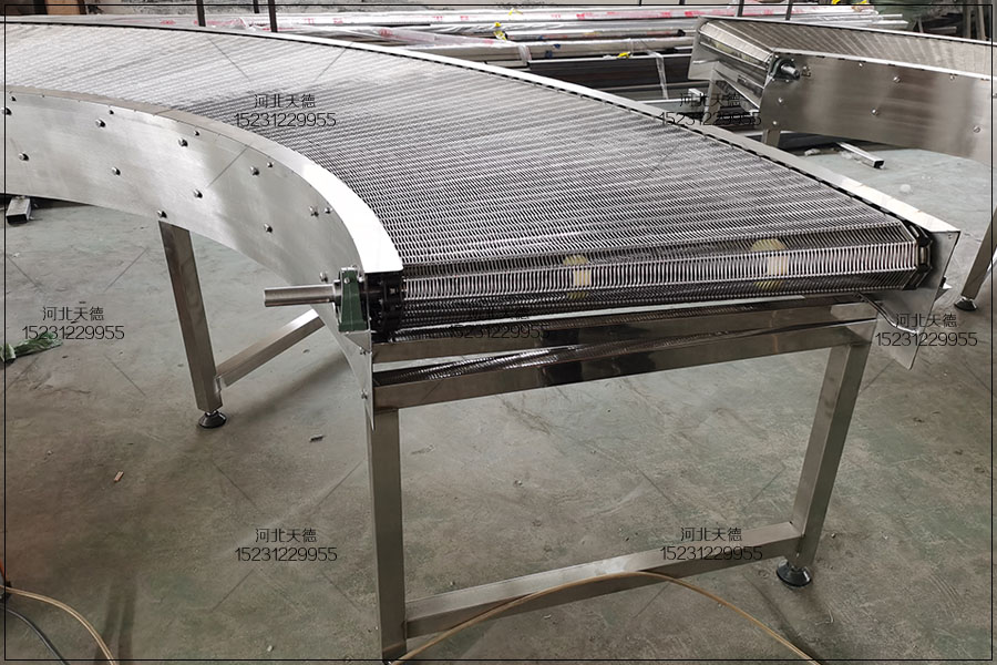 網(wǎng)帶轉(zhuǎn)彎輸送機(jī)